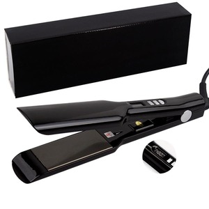 Stock all'ingrosso MCH 480F 250C MCH display LCD piastra per capelli in titanio ferro colore nero flatirons 480 ferro piatto in titanio - Product Image 2