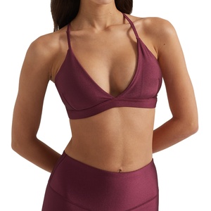 <span class=keywords><strong>Sujetador</strong></span> deportivo JAC22 BFT12 para mujer, con cuello en V, <span class=keywords><strong>tirantes</strong></span>, espalda triangular, almohadillas extraíbles, ropa interior perlada. - Product Image 5