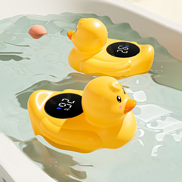 Baby Bath Thermometer Digital Led Display Ip67 Waterproof Digital Water Temperature Thermometer & Room Thermometer