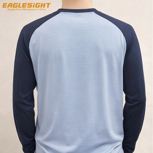 T-shirt à manches longues pour homme en <span class=keywords><strong>laine</strong></span> mérinos 18,5 microns, 87 % mérinos, 13 % nylon, jersey 180 g/m², léger, respirant, <span class=keywords><strong>couche</strong></span> de base - Product Image 6