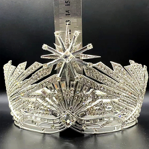 2025 Miss Universo Tailandia Filipinas aleación Rhinestone belleza reina <span class=keywords><strong>coronas</strong></span> para desfile Miss World <span class=keywords><strong>vino</strong></span> Tiaras - Product Image 4