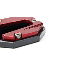 DANCARO moto béquille latérale agrandisseur Support Pad Base élargie anti-dérapant universel CNC aluminium pièces universelles accessoires