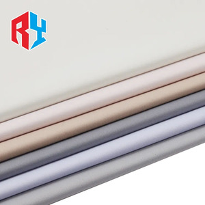 Tessuto in tinta unita 100% poliestere sostenibile resistente allo strappo all'ingrosso personalizzato per abbigliamento <span class=keywords><strong>arabo</strong></span> TOYOBO thobe da uomo - Product Image 1