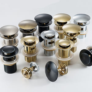 Bouchon de lavabo universel avec <span class=keywords><strong>filtre</strong></span> attrape-<span class=keywords><strong>cheveux</strong></span> escamotable pour salle de bain - Product Image 1