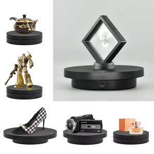 3 in 1 스탠드 360 도 전기 턴테이블 원격 제어 회전 디스플레이 스탠드 사진 턴테이블 - Product Image 5