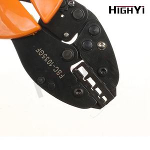 FSC-1035GF Européenne super d'économie d'énergie de tube de fil de type nu terminal <span class=keywords><strong>pince</strong></span> à <span class=keywords><strong>sertir</strong></span> pour 10, 16, 25, <span class=keywords><strong>35mm2</strong></span> - Product Image 4