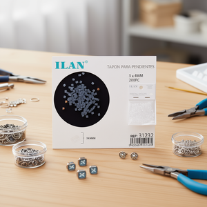 Il <b>Earring</b> <b>Backs</b> 3x4Mm 200Pc For Stud <b>Earrings</b> - Product Image 2