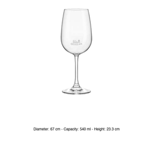 Verre à vin Gramato Bordeaux Reserve 53 cl Bormioli Rocco H 23,3 cm Ø 6,7 cm - Product Image 3