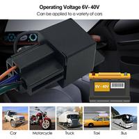 Mini 4G relais GPS Tracker localisateur de suivi caché pour véhicule voiture coupe à distance huile ACC détection voiture sécurité systèmes de suivi