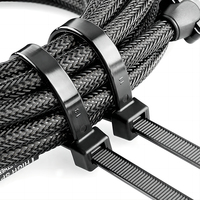 Attache-câble autobloquante en nylon PA66 12x750mm résistante aux UV, haute qualité, longueur 30 pouces, résistance à la traction 80kg/176lbs, résistance au feu