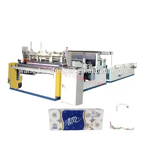 Fujian China Manufacture High Speed 180-200m/min Automatic Hygienic Paper Tissue Making Machine with PLC Control