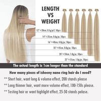 Extensions de cheveux Y Tip ShangKai Alibaba pour salon de beauté, cheveux brésiliens