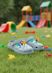 Sandali Zoccoli per Bambini WHD Taglia 23 con Spille Animate, Scarpe Estive per Ragazzi in Materiale EVA, Stile Slip-On - Product Image 2