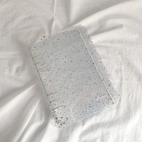 Útiles escolares carpeta A5 carpeta de archivos transparente accesorios de oficina organizador carpeta de anillos carpeta de archivos para protectores de hojas