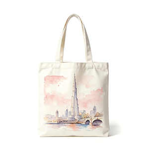 Wholesale Small Moq Eco-Friendly Reusable Nature Custom Logo Print Drawstring Shopping Tote Canvas Cotton Bag - Product Image 4