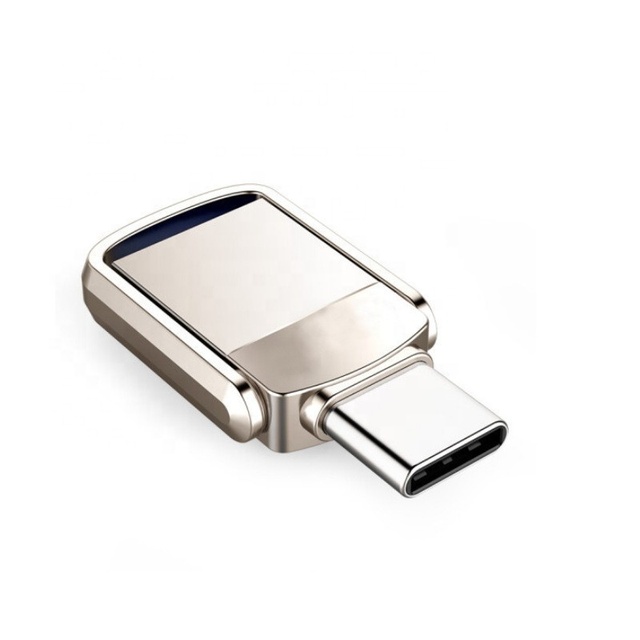 2026 Top Sales 2 in 1 OTG USB A+USB C 8GB 16GB 32GB 64GB 128GB USB2.0 USB3.0 Metal Usb Flash Drive