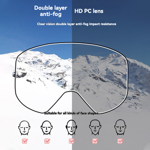 Gafas de Esquí Freestyle con Amplio Campo de Visión, <span class=keywords><strong>Material</strong></span> PC+TPU, Resistentes al Viento, Antivaho, Compatibles con Lentes Graduadas, Personalizables - Product Image 6