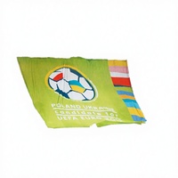 Drapeau géant personnalisé de luxe Tifo, grande bannière promotionnelle imperméable et anti-plis en non-tissé pour événements sportifs de football
