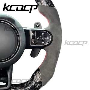 Volante de fibra de carbono de cuero LED para BMW <span class=keywords><strong>Mini</strong></span> <span class=keywords><strong>Cooper</strong></span> <span class=keywords><strong>MINI</strong></span> CLUBMAN <span class=keywords><strong>CABRIO</strong></span> COUNTRYMAN R57 R58 R55 R56 R59 - Product Image 3
