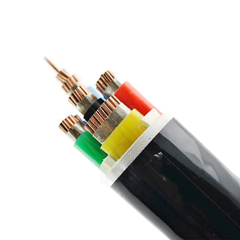 Câble d'alimentation électrique basse tension IEC60502 120/1kv Vv Vlv v22 Vlv22 câble en cuivre Vvgng C, 3 cœurs, 0.6mm, 4 cœurs