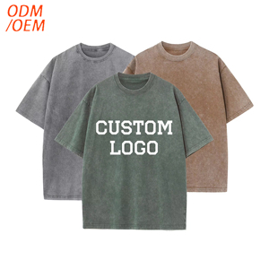 T-shirt surdimensionné vintage personnalisé pour homme, 100% coton tricoté, impression DTG, streetwear, t-shirts graphiques, t-shirt vierge - Product Image 1