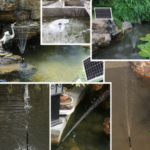 Solar Fountain Pump 15W With Remote Control For Garden Landscape Outdoor Water Feature - Product Image 5