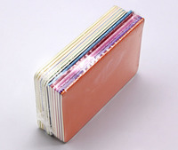 Carnet de notes A5 en cuir à couverture rigide pour réunions scolaires et professionnels 2026, 40 feuilles intérieures, reliure cousue