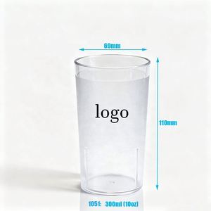 Bestselling Food-Grade Plastic Classic Reusable Eco-Friendly Recyclable Frosted <b>Cup</b> Dishwasher Safe & Waterproof for Outdoor Use - Product Image 1