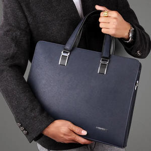 Nouveau <span class=keywords><strong>Sac</strong></span> <span class=keywords><strong>Bandoulière</strong></span> Homme Grande Capacité 2025 pour <span class=keywords><strong>Ordinateur</strong></span> Portable, Style Horizontal, Imperméable en PU, Idéal pour les Voyages d'Affaires et les Trajets Quotidien - Product Image 2
