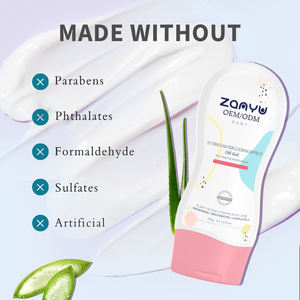 Özel etiket vücut losyonu yağ jeli günlük nemlendirici losyon Aloe kokusu ve <span class=keywords><strong>Vitamin</strong></span> 192ml bebek cilt bakım ürünleri ile kuru cilt için - Product Image 3