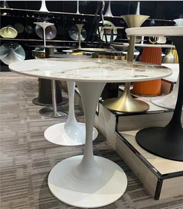 Ensemble <span class=keywords><strong>table</strong></span> et chaises de bar hauts modernes, <span class=keywords><strong>mini</strong></span>, portables, ronds, en acier inoxydable, pour usage domestique, hôtelier et commercial - Product Image 4