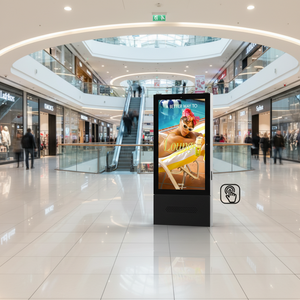 Affichage LCD pour kiosque <span class=keywords><strong>public</strong></span> extérieur, haute luminosité, étanche IP65, écran tactile, signalisation numérique publicitaire commerciale - Product Image 2