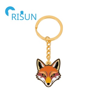 พวงกุญแจเคลือบรูปหมาจิ้งจอกเก้าหางญี่ปุ่น - Product Image 5