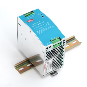 แหล่งจ่ายไฟแบบสวิตชิ่ง Mingwei NDR-240-24 สำหรับติดตั้งบนราง Din แรงดันไฟฟ้า 24V DC 10A เอาต์พุตเดี่ยว ตัวแปลงไฟ AC-DC สำหรับใช้งานในอุตสาหกรรม - Product Image 2