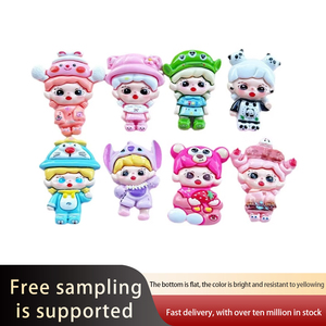 Joyería de resina <span class=keywords><strong>DIY</strong></span>, funda de teléfono, decoración de zapatos de dibujos animados, accesorios para la cabeza, imán de nevera, llaveros, colgantes bonitos - Product Image 3