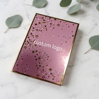 Boîte d'emballage personnalisée de luxe pour palette de fards à paupières, boîte en papier cosmétique avec impression de logo