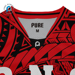 Uniforme de Baloncesto de Malla Personalizado al por Mayor de Tonga, 100% Poliéster Sublimado, para Juego - Product Image 6