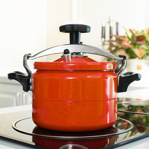Mini olla a presión de 3L a prueba de explosiones para cocinar verduras y ostras, uso en campamentos y picnics al aire libre - Product Image 1