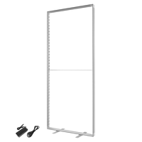 Boîte à lumière Edgelit double face 80mm 85/100x200cm respectueuse de l'environnement, facile à installer et à décomposer