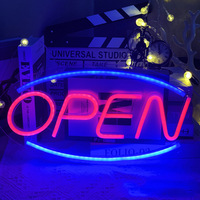 Enseigne néon LED personnalisable, USB, à intensité variable, télécommande, multicolore, étanche IP65, fixation murale pour bar, boutique, publicité
