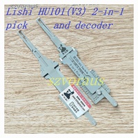 LISHI 2 In1 HU101 Pick et décodeur V3 pour Ja-guar La-nd Rover Vo-lvo Fo-rd Lin-coln Lock Pick Decoder Tool