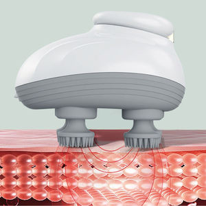 Masajeador Eléctrico Portátil para Cuero Cabelludo, Impermeable, de 3 Velocidades, Vibrante, Cómodo, de ABS y Silicona - Product Image 5