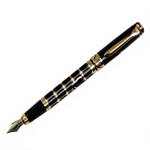 Penna Stilografica in Metallo Dorato RS Pro Pipe <span class=keywords><strong>88</strong></span> di Marca Cinese con Confezione Regalo - Product Image 1