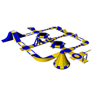 Grand parc aquatique gonflable blanc vert, <span class=keywords><strong>prix</strong></span> usine, vente - Product Image 2