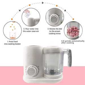 Électrique <span class=keywords><strong>Bébé</strong></span> Alimentaire Fabricant À Faible Bruit Multi-Fonctionnelle <span class=keywords><strong>Bébé</strong></span> Cuisinière Alimentaire Mélangeur Mélangeur Alimentaire Processeur - Product Image 4