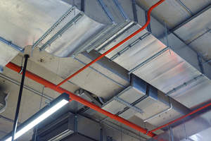 Plateau à câbles robuste en acier galvanisé à fond plein avec couvercle pour support de câbles de construction, taille personnalisée - Product Image 1