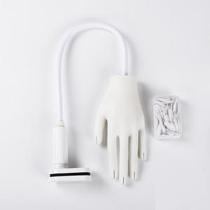 ציפורן תרגול הידיים עבור מניקור אקריליק מניקור יופי כלים מזויפים הידיים שלך מזויף טק סיליקון תרגול יד - Product Image 1