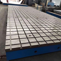 2024 Plaque de surface à rainure en T en fonte avec rainure pour table de soudage pour utilisation sur machine et inspection