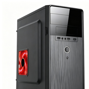 Boîtier <span class=keywords><strong>PC</strong></span> MicroATX Direct Usine en Acier SPCC 0.35 avec Support, Emplacement Alimentation <span class=keywords><strong>ATX</strong></span>, Panneau Frontal USB – Boîtier d'Ordinateur de Bureau Mince en Stock - Product Image 4