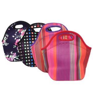 Sac Isotherme de Luxe Grande Capacité en Néoprène pour Déjeuner et Pique-nique, Imperméable, Portable, Fermeture Éclair Transfrontalière, Vente en Gros - Product Image 5